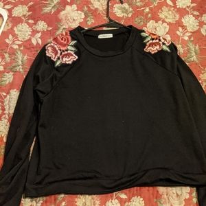 Long sleeve black shirt